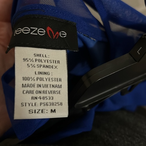 Dress Blue Medium Teeze Me - Picture 4 of 5